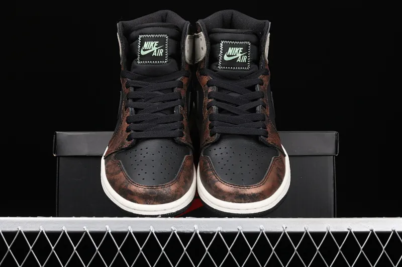 All categories Air Jordan Jordan series basketball shoes Air Jordan 1 High X version Air Jordan 1 High OG "Rust Shadow" AJ1 Joe 1 Bronze Brown 555088-033